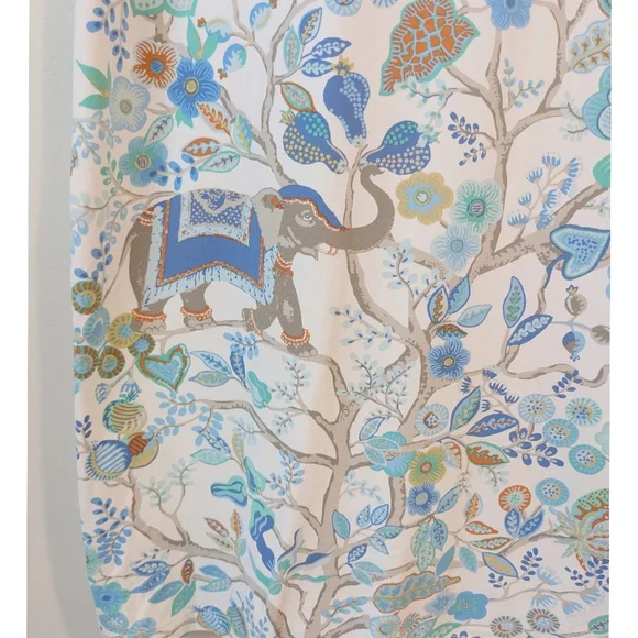 NEW J. McLaughlin Sophia Floral Elephant Print Dress - Picture 2 of 7